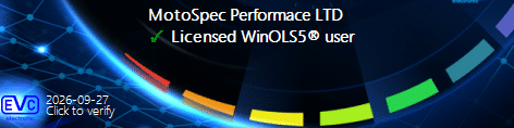 MotoSpec Performance LTD — Licensed WinOLS user
