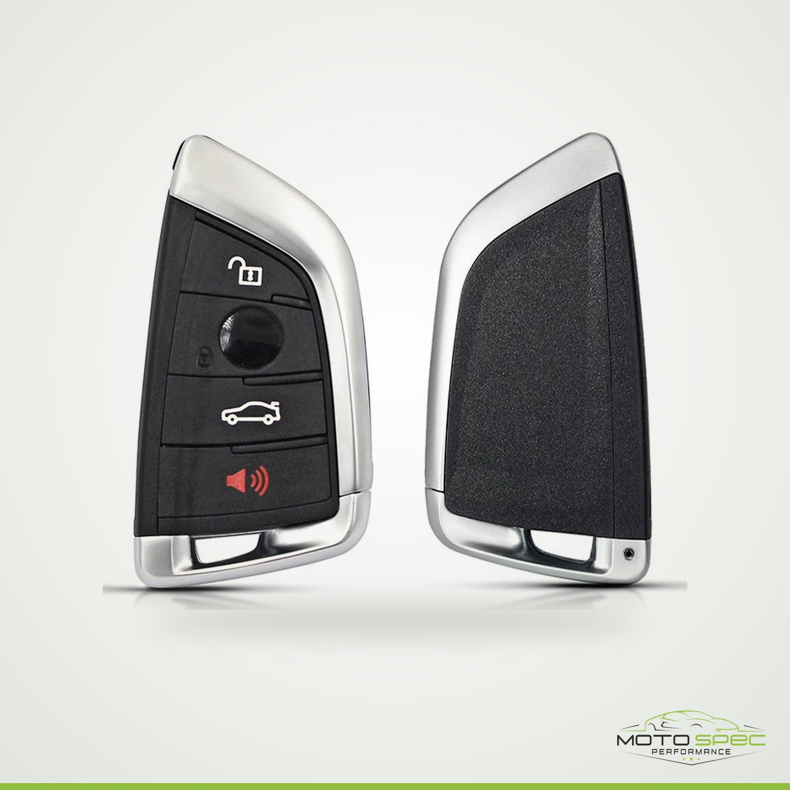 Smart Key for BMW G-Series F15 F16 2015+ – 4 Button – Black Panic